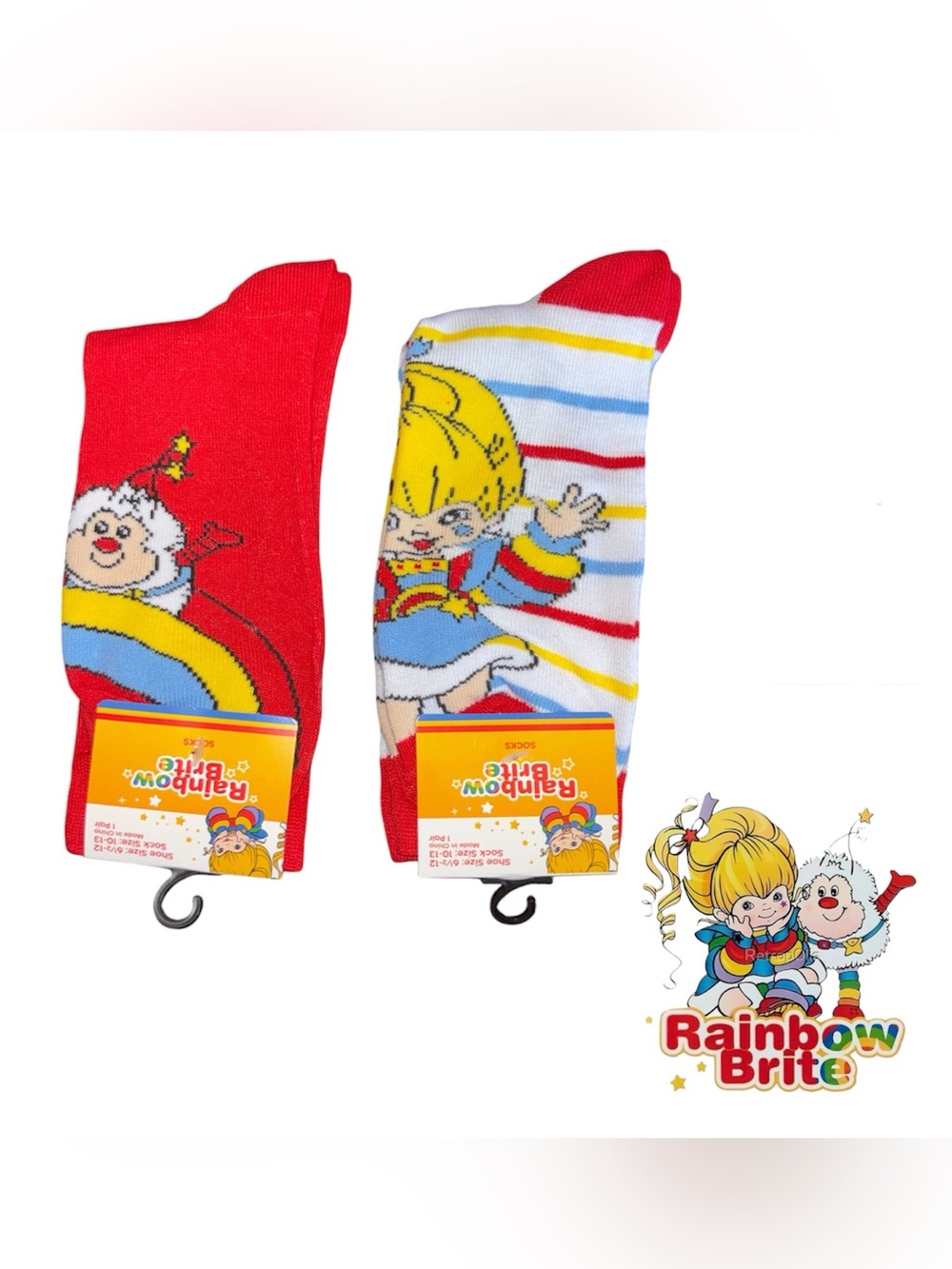 Rainbow Bright Socks